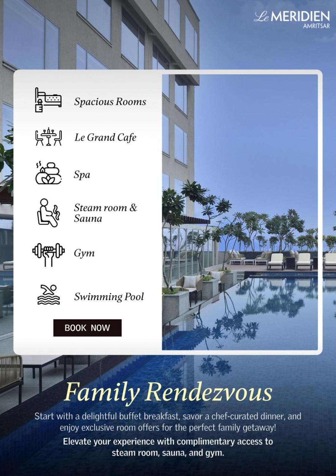 Le Meridien Amritsar Eksteriør billede
